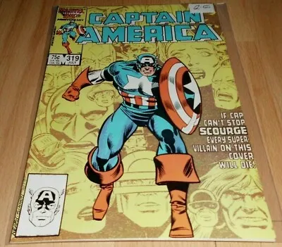 Buy Captain America (1968 1st Series) # 319...Published July 1986 By Marvel • 14.95£