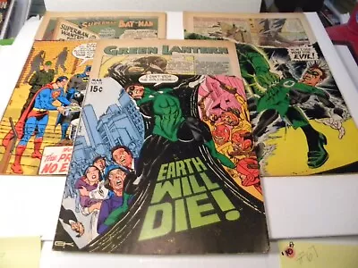 Buy GREEN LANTERN # 75 1970, # 67 1969, WORLD'S FINEST # 193 1970 Partial Covers • 9.48£