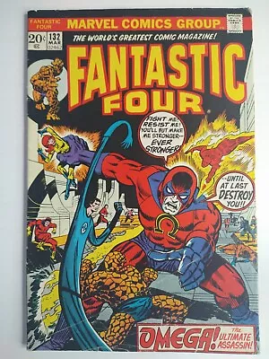 Buy Marvel Comics Fantastic Four #132 1st Appearance Omega The Ultimate Alpha FN/VF • 13.42£