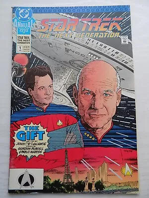 Buy DC Star Trek: TNG Annual #1 1990 - 54 Pg Story - Written By John De Lancie 'Q' • 5£