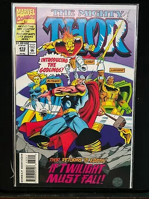 Buy The Mighty Thor #472 1994 - Fair Condition / Modern Age - Marvel Comics • 3.19£