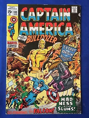 Buy Captain America #133 VFN- (7.5) MARVEL ( Vol 1 1971) Origin Of MODOK (2) • 28£