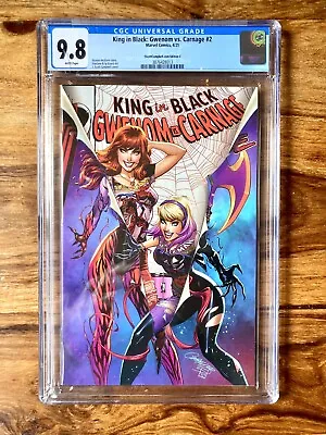 Buy King In Black: Gwenom Vs Carnage #2 Marvel Comics 2021 CGC 9.8  • 55£