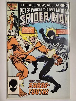 Buy The Spectacular Spider-Man #116 (1986) High Grade VF • 15.88£