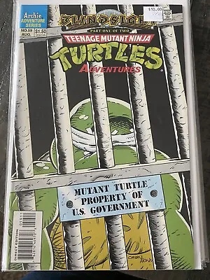 Buy Teenage Mutant Ninja Turtles Adventures # 59 Archie Comics 1995 Low Print • 20.08£