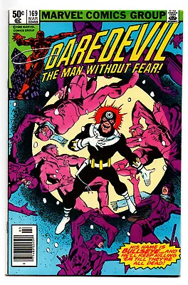 Buy Daredevil #169 8.5 Higher Grade 2nd Electra 1981 Ow/w Pages • 39.98£