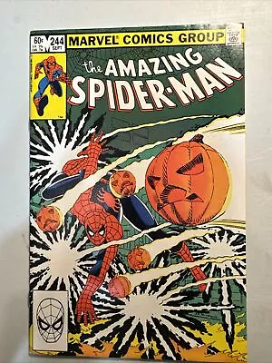 Buy Amazing Spider-Man #244 VF/NM 9.0 (Marvel 1983) ~ 3rd Appearance Of Hobgoblin • 11.86£