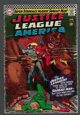 Buy Dc Comics Justice League America 45 VG- 3.0 Batman Wonder Woman 1966 • 19.99£
