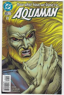 Buy Aquaman #33 June 1997 Peter David/ J Calafiore/P L Palmiotti DC Comics VG • 1£