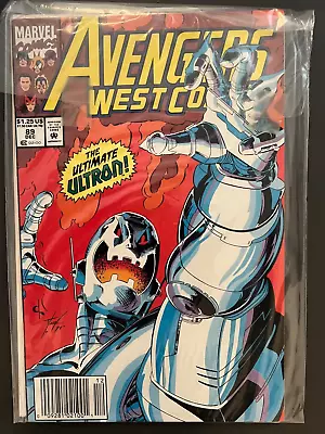 Buy West Coast Avengers #89 90 & 91 Marvel Comics Ultron • 9.95£