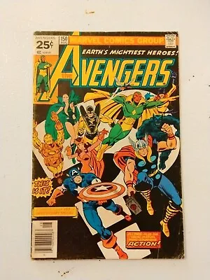 Buy AVENGERS #150 New Team Members George Perez Jack Kirby Marvel Comics 1976 • 8£