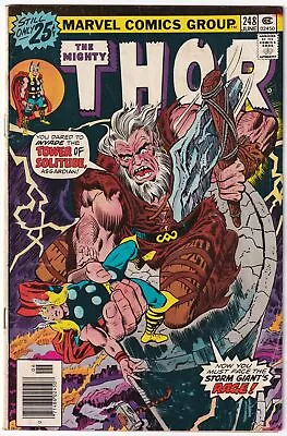 Buy Thor #248 (Marvel, 1976) Marvel Value Sticker Intact High Quality Scans. • 15.98£