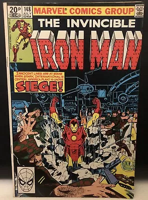 Buy INVINCIBLE IRON MAN #148 Comic Marvel Comics • 5.85£