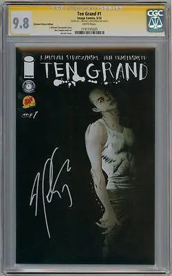 Buy Ten Grand #1 Dynamic Forces Variant Cgc 9.8 Signature Series Signed Straczynski • 69.95£