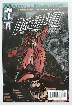 Buy Daredevil #27 1st Printing Marvel Knights Marvel Comics January 2002 VF/NM 9.0 • 7.25£