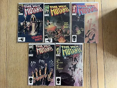 Buy NEW MUTANTS # 21, 22, 23, 24, 25 With Warlock And Cloak And Dagger • 10£