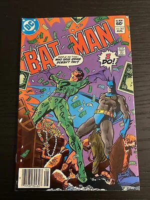 Buy Batman #362 Newsstand DC 1983 Key- Cover Art By Ed Hannigan VF/NM • 23.75£