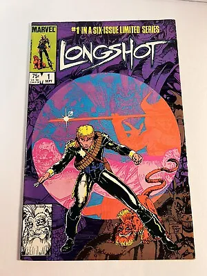Buy Longshot # 1 1st App Of Longshot! 1st App Of Elliot! 1985 🔑  Key Very Fine + • 14.22£