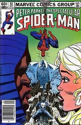 Buy Spectacular Spider-Man, The #82 (Newsstand) FN; Marvel | Punisher Kingpin - We C • 5.50£