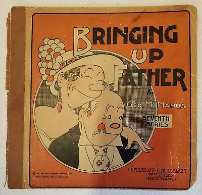 Buy 1923 Bringing Up Father Comic Strip #7 Geo McManus 1st Edition Cupples & Leon Co • 84.95£