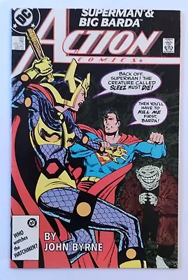 Buy Action Comics #592 (DC,1987) Big Barda,  John Byrne, 9.0 VF/NM • 3.50£