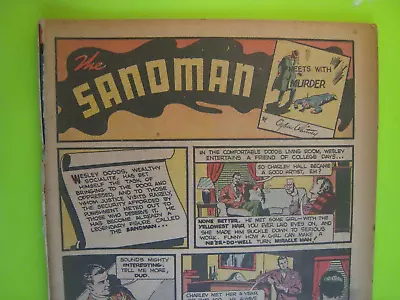 Buy ' Adventure Comics ' #46 ( 1940 ) Classic Sandman ( 1/2 Cover )  Golden Age DC • 466.40£
