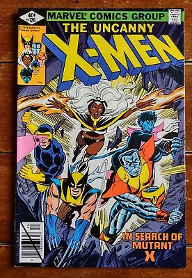 Buy UNCANNY X-MEN #126 VF 8.0 Grade Vntg 1979 Marvel Comics Newsstand FREE SHIPPING! • 35.97£