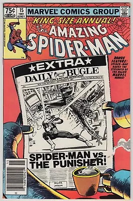 Buy Amazing Spider-man Annual #15, Marvel 1981, Vf Condition, Frank Miller Art • 15.98£