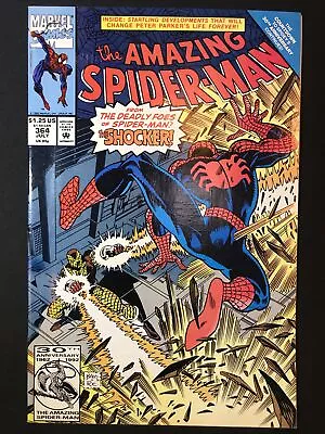 Buy Amazing Spider-Man # 364 Marvel Comics 1992 Mark Bagley Art / The Shocker • 4£