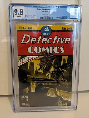 Buy Detective Comics 1000 27 Homage Alex Ross Variant CGC 9.8 1st Arkham Knight • 315.49£