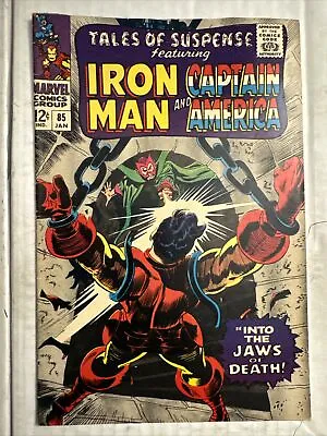 Buy Tales Of Suspense #85 VF Iron Man And Captain America Marvel Comics • 22.39£