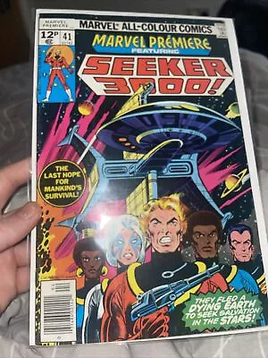 Buy Marvel Premiere #41 - First Team Appearance Of Seeker 3000, 1978, Marvel Comic • 0.99£
