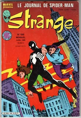 Buy 1986 Amazing Spider-Man #252 French Reprint STRANGE #196 BLACK COSTUME • 25.80£