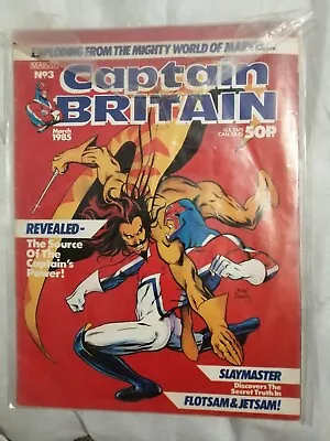 Buy Captain Britain March 1985 Comic • 10£