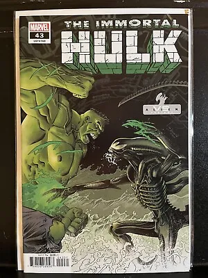 Buy Immortal Hulk #43 Declan Shalvey Vs Alien Variant (2021 Marvel) We Combine Ship • 7.91£