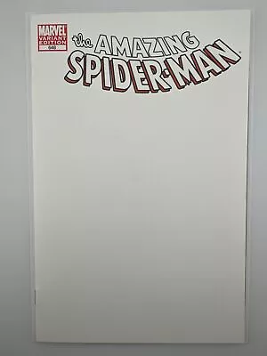 Buy Amazing Spider-Man #648 Blank Sketch Cover Variant - 9.2/9.4 Near Mint • 30.04£