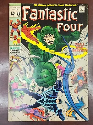 Buy Fantastic Four #83 (Marvel Comics 1969) 2nd Appearance Of Franklin Richards • 47.44£