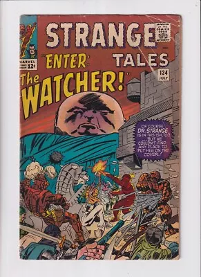 Buy Strange Tales (1951) # 134 (3.0-GVG) (1985683) The Watcher, 1  Back Cover Tea... • 20.25£