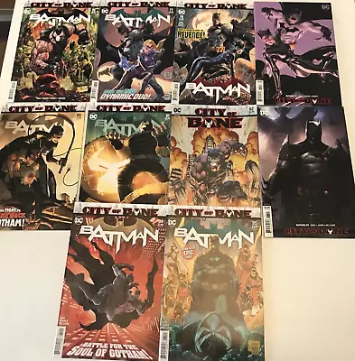 Buy Batman #75 To #85 City Of Bane (DC 2019) #76 Missing  #79 & 83 Variant Covers • 50£