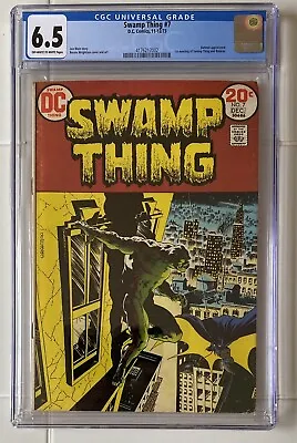 Buy Swamp Thing #7, CGC 6.5, 1st Batman Meeting • 71.37£