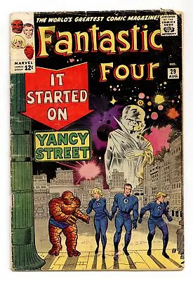 Buy Fantastic Four #29 FR/GD 1.5 1964 • 35.98£