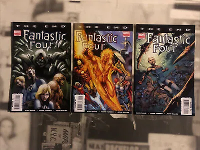 Buy Fantastic Four The End 1,2,3 Of 6 Limited Series Marvel Comic B17JL • 4.76£
