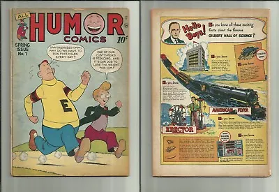 Buy All Humor Comics #1 Quality 1946 Funny Cartoon VG+ • 31.87£