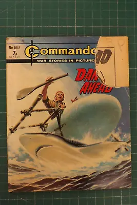 Buy COMMANDO COMIC WAR STORIES IN PICTURES No.1018 DANGER AHEAD GN1889 • 4.99£