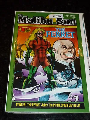 Buy THE MALIBU SUN - No 17 - Date 09/1992 - Malibu Comics • 7.99£
