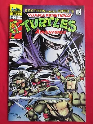 Buy Teenage Mutant Ninja Turtles Adventures # 1 (Archie Comics 1989) Eastman & Laird • 19.98£