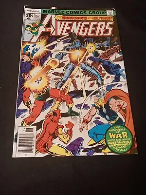 Buy The Avengers 162 Silver Surfer Cover 1977 Vf- • 23.98£