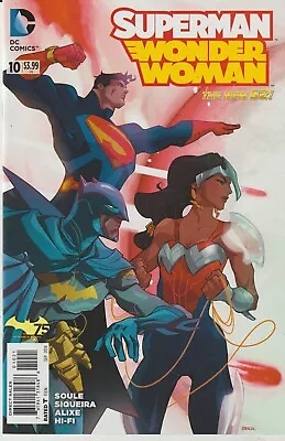 Buy Dc Comics Superman Wonder Woman #9 New 52 (2014) Variant 1st Print Vf • 3.35£