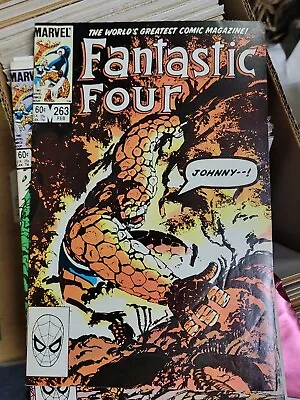Buy Fantastic Four #263 (1984, Marvel) New Warehouse Inventory In VG/VF Condition • 8.78£