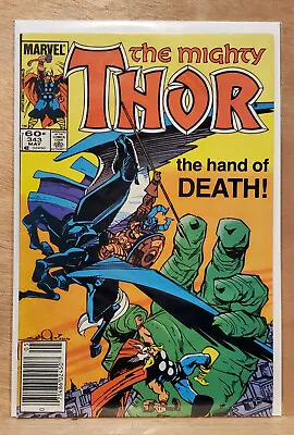 Buy The Mighty Thor #343 (Marvel Comics) Walt Simonson Story And Art • 3.20£